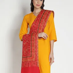 Moda Chales Women Printed Woollen Shawl-image-24