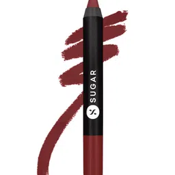 SUGAR Matte As Hell Crayon Lipstick with Sharpener -Stephanie Plum 15-17