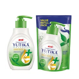 YUTIKA Neem Handwash Liquid Soap Pump,200ml With Free Liquid Refill Handwash-31