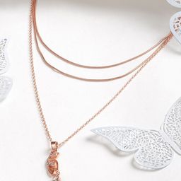 JOKER & WITCH Rose Gold-Plated Chain With Pendant Chain-image-6