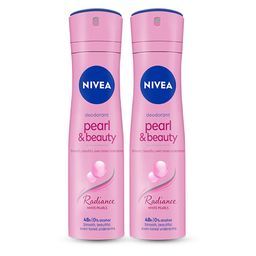 Nivea Women Set Of 2 Pearl & Beauty Radiance White Pearls Deodorant Spray - 90g Each-34