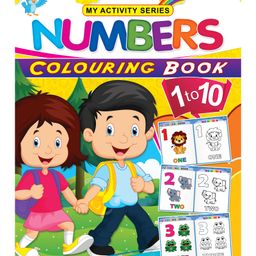 Dreamland Numbers Colouring Book - Fun filled Activities for Children My Activity Series-18