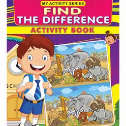 Dreamland Find the Difference Activity Book - Fun filled Activities for Children My Activity Series-19