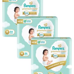 Pampers Premium Care Pant Style Diapers Medium - 54 Pieces ( Pack of 3 )-picture-18