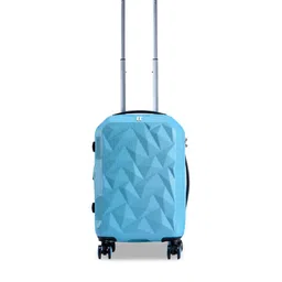 IT luggage Blue Textured Hard-Sided Cabin Trolley Bag-image-80