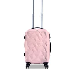 IT luggage Pink Textured Hard-Sided Small Trolley Bag-picture-12