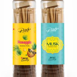 THE RUPAWAT Perfumery House 2-pcs Brown Pineapple & Musk Incense Sticks-image-76