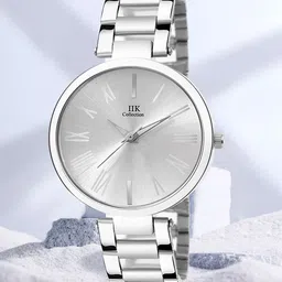 IIK COLLECTION Women Dial & Stainless Steel Bracelet Style Straps Analogue Watch IIK-2070W-image-95