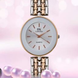 IIK COLLECTION Women Dial & Stainless Steel Bracelet Style Straps Analogue Watch IIK-1047W-22