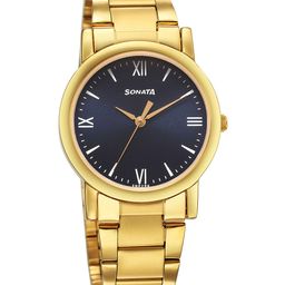 Sonata Men Stainless Steel Bracelet Style Straps Analogue Watch 7987YM14W-41