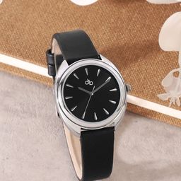 DressBerry Women Brass Dial & Leather Bracelet Style Straps Analogue Watch DB006B-30
