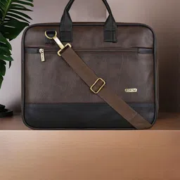 LOREM Unisex Textured Laptop Bag-image-66