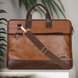 LOREM Unisex Textured Laptop Bag-92