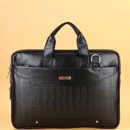 ZIPLINE Unisex Textured Laptop Bag-51