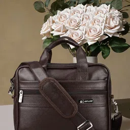 ZIPLINE Unisex Textured Laptop Bag-49