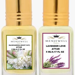 Menjewell Rajnigandha Lavender Love Attar 100gms-17