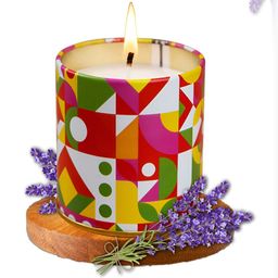 Imvelo Green your hygiene White & Red Christmas Jar Candle-picture-10