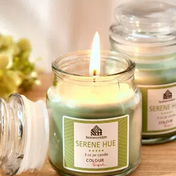 Home Centre Green 2 Pieces Jar Candles-image-53