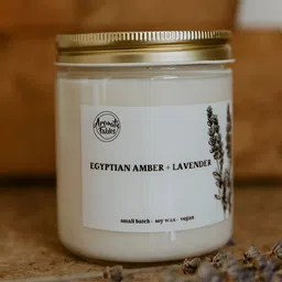 Aromatic Fables White Scented Double Wick Glass Jar Candle-image-44