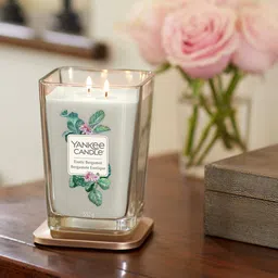 YANKEE CANDLE Grey Exotic Bergamot Scented Large Jar Candle-image-43