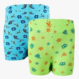 SAVAGE Girls Multicoloured Pack Of 2 Printed Shorts-image-32