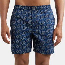Jockey Men Typography Printed Cotton Regular Shorts-image-98