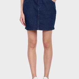 Roadster Blue Pencil Denim Kiara Skirt-image-20