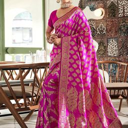 KALINI Woven Design Zari Art Silk Banarasi Saree-picture-46