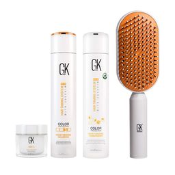 GK HAIR Set Of 4 Moisturizing Shampoo-Conditioner-Masque & Hair Brush Combo-15