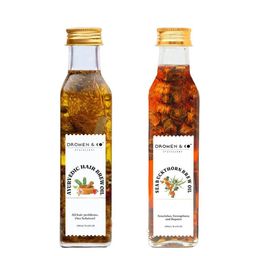 DROMEN & CO 2-Pcs Ayurvedic Hair Brew Oil & Seabuckthorn Brew Oil - 250ml Each-47