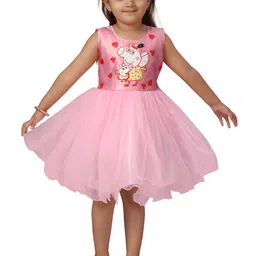 BAESD Infants Peppa Pig Printed Embellished Fit & Flare Dress-picture-22