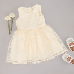 Pantaloons Baby Girls Self Design Fit & Flare Dress-image-22