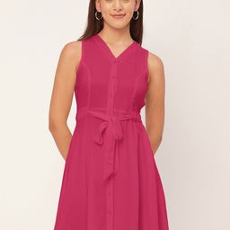 Moomaya Fit & Flare Dress-picture-14