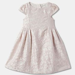 R&B Girls Floral Self Design Fit & Flare Dress-picture-21
