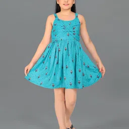 BAESD Polka Dot Print Crepe Fit & Flare Dress-image-59