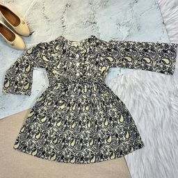 Bella Moda Girls Floral Printed Pure Cotton Fit & Flare Dress-picture-45