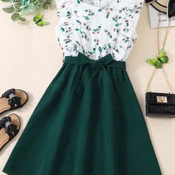 BAESD Floral Print Fit & Flare Dress-picture-14