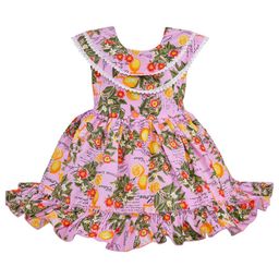 Wish Karo Girls Floral Print Fit & Flare Dress-picture-2