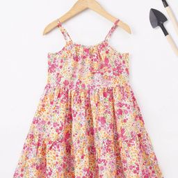 Ed-a-Mamma Girls Floral Print Fit & Flare Dress-picture-18