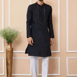 See Designs Men Chikankari Kurta-picture-16