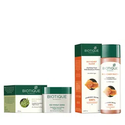 Biotique Unisex Sustainable Set of Nourishing Night Cream & Clarifying Toner-67