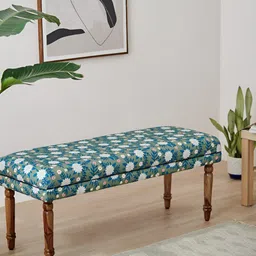 Chumbak Nawaab Bench- Spring Marigolds Lounge Chair-image-87