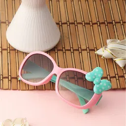 PASSION PETALS Girls Brown Lens & Pink Oval Sunglasses with Polarised and UV Protected Lens-image-76