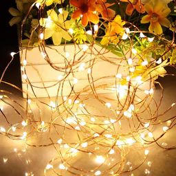 Homesake Set of 4 50-LED Water Proof Fairy Copper String Lights-5m Each-24