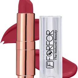 FORFOR Antique Velvet Matte Finish Lipstick - 3.5g - Maroon - 87-83