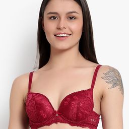 BRACHY Women Maroon Bra-image-67