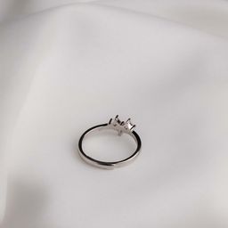 STERLYN 925 Sterling Silver Ring Silver Plated Cubic Zirconia Adjustable Finger Ring-image-86
