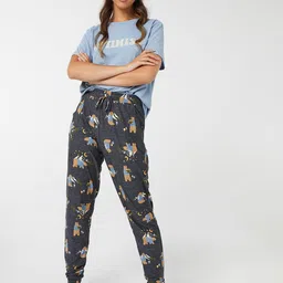 Ardene Women Conversational Printed Lounge Pants-picture-15