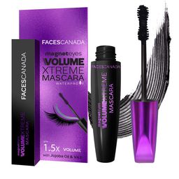 FACES CANADA Magneteyes Volume Xtreme Waterproof & Long Wear Mascara 8 g - Black-8
