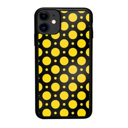 macmerise Polka Dots Printed iPhone 11 Bumper Back Case-image-103